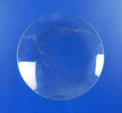 HEADLIGHT GLASS  LENS OD=91mm MOTORCYCLE MOPED SCOOTER VINTAGE PIAGGIO MONDIAL - MotoRaider