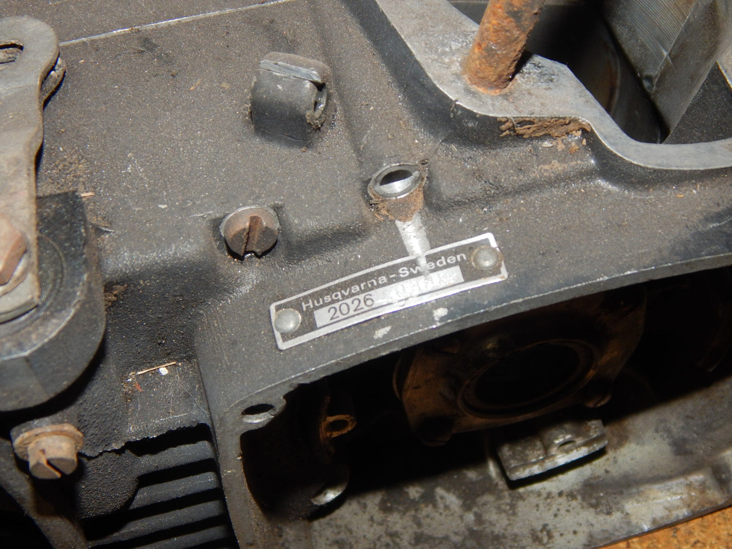 1973 HUSQVARNA 250 WR RT CENTER CRANK CASES ENGINE MOTOR 2026 VINTAGE - MotoRaider