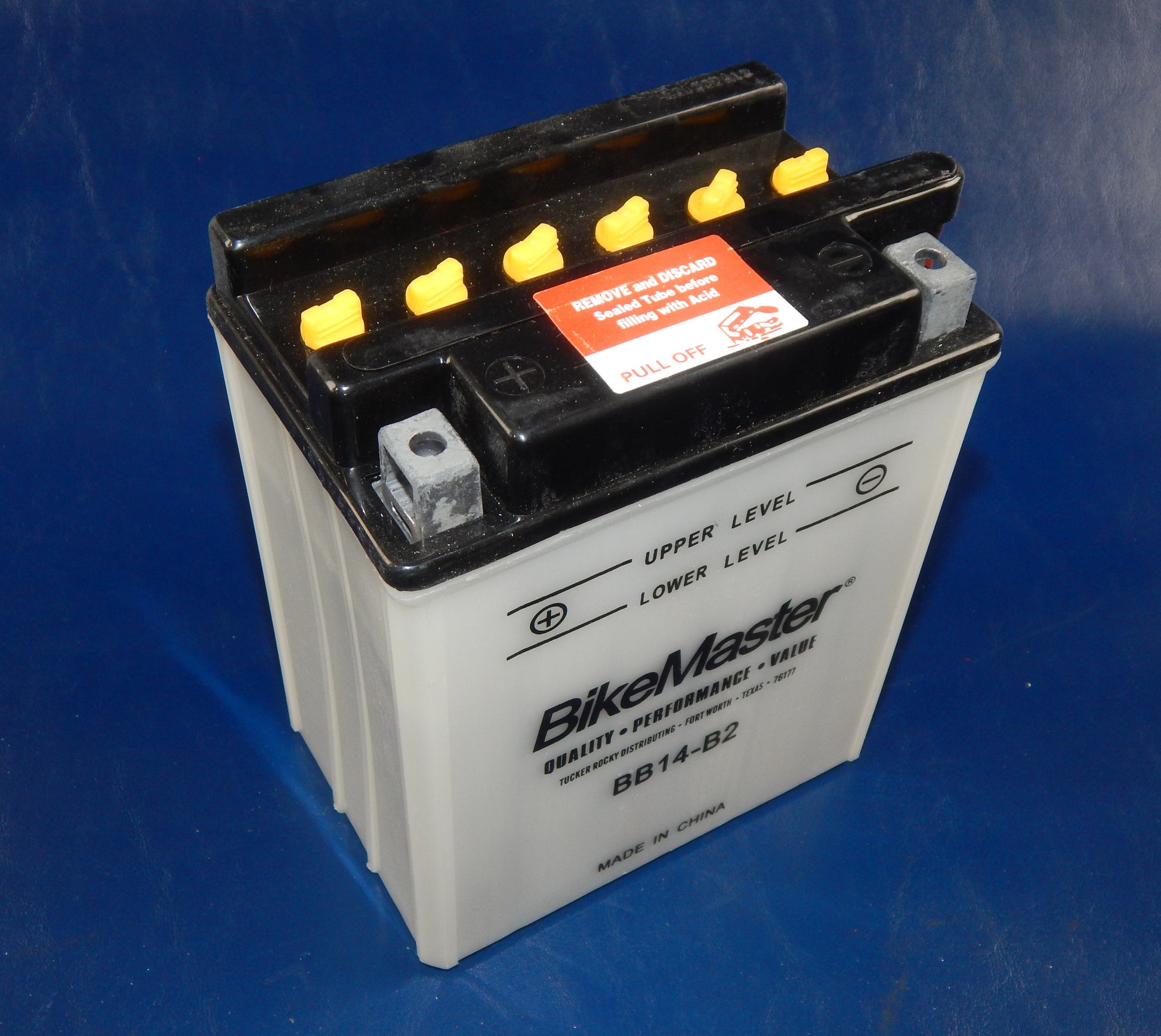 BIKE MASTER MOTORCYCLES BATTERY BB12A-B2 ATV QUAD SNOWMOBILE - MotoRaider