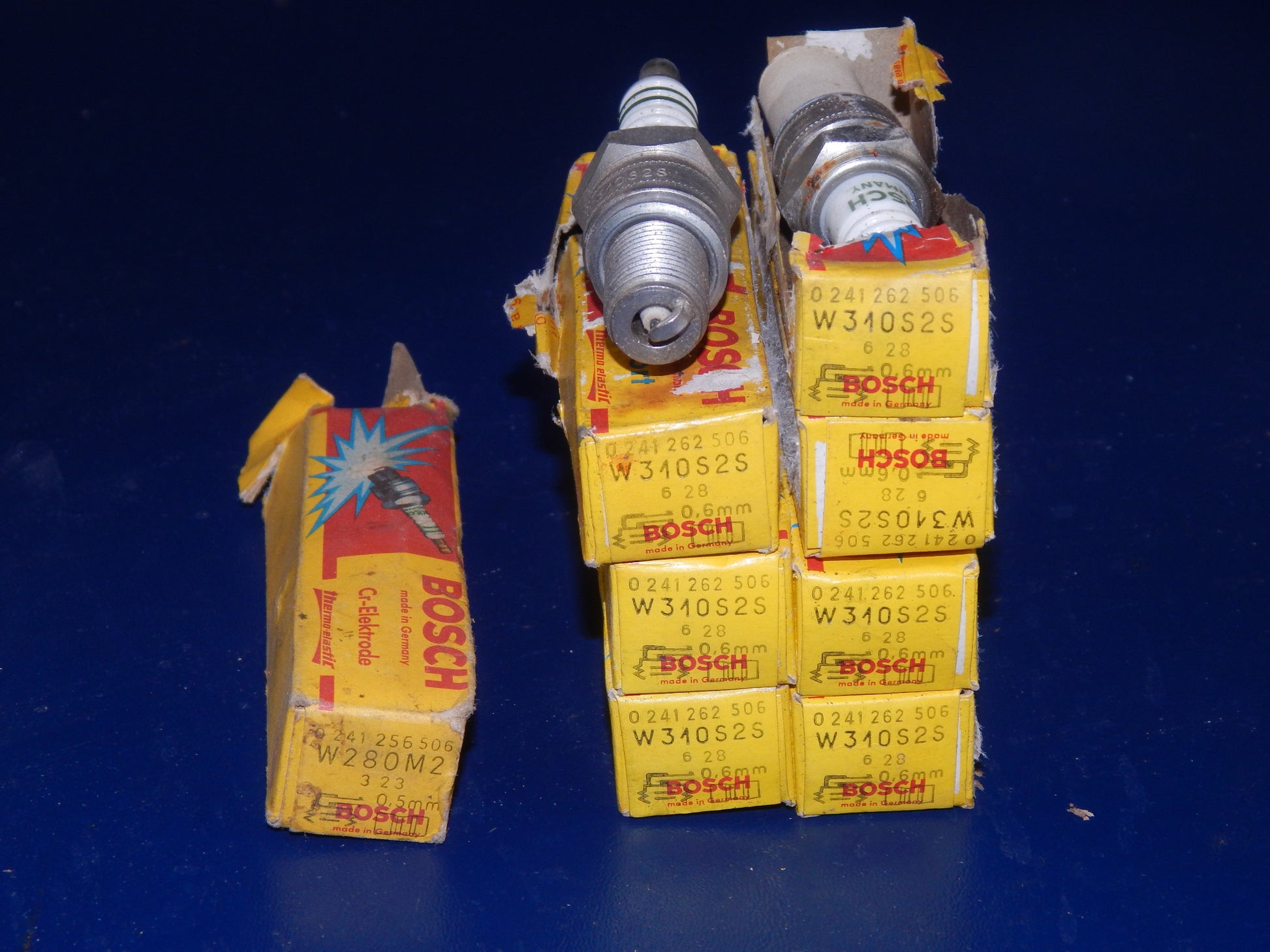 59 NEW MIXED SPARK PLUG MOTORCYCLE SCOOTER ATV NGK BOSCH CHAMPION ND DENSO - MotoRaider
