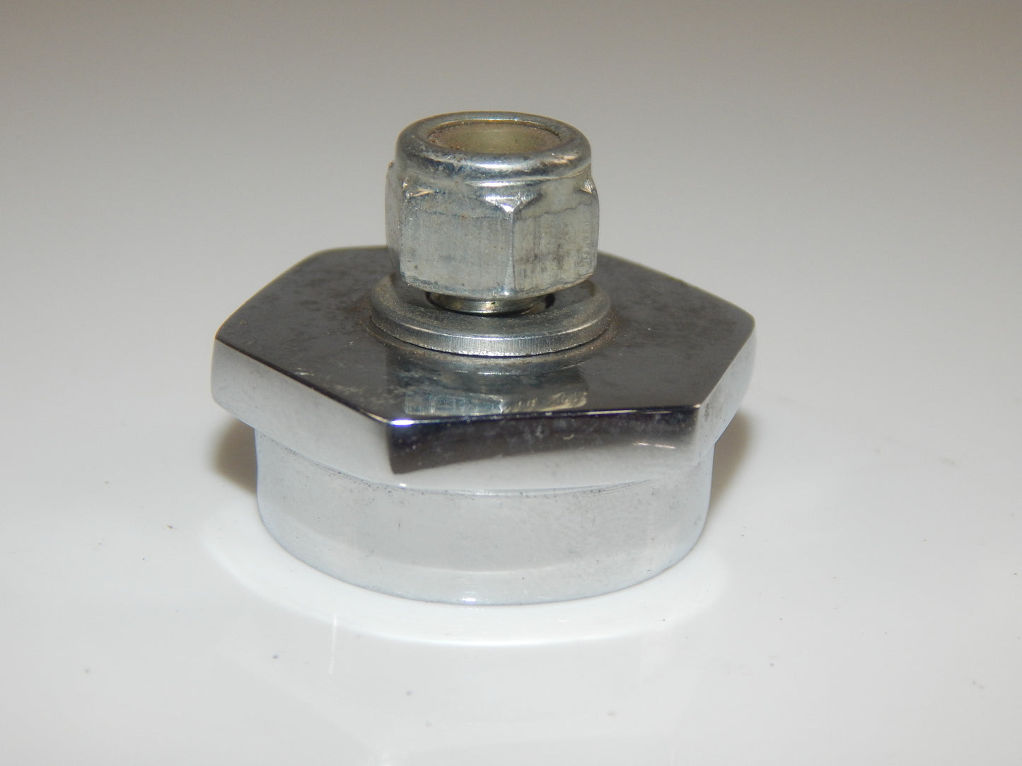1968-71 PENTON KTM 100 125 SIX DAY BERKSHIRE CERIANI FORK STEERING STEM TOP NUT - MotoRaider