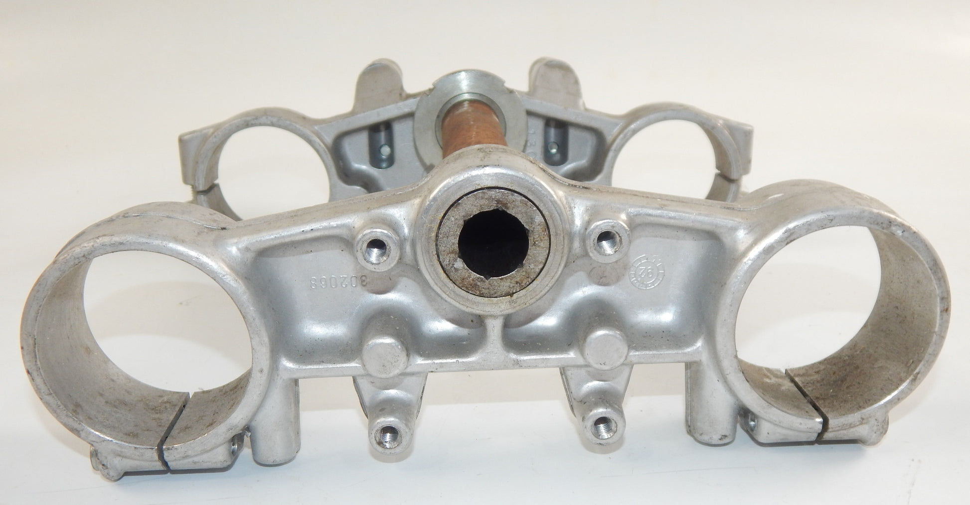FRONT FORK TRIPLE TREE STEERING PLATE LEG 53mm APRILIA SX 125 2-STROKE 302068 - MotoRaider