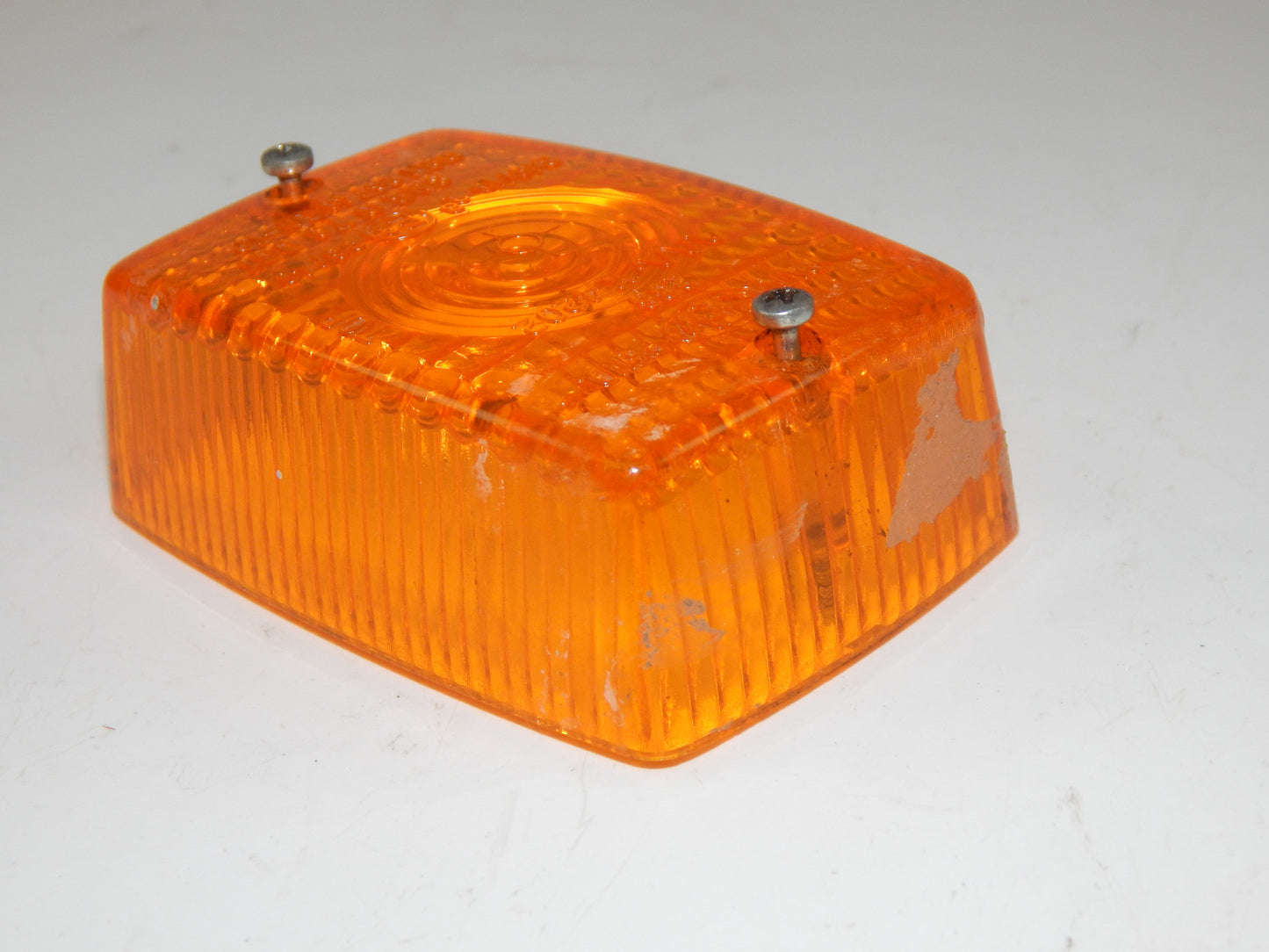 CEV 236 TURN SIGNAL AMBER LENS REFLECTOR 40321 GUZZI BENELLI DUCATI MORINI ITALY - MotoRaider