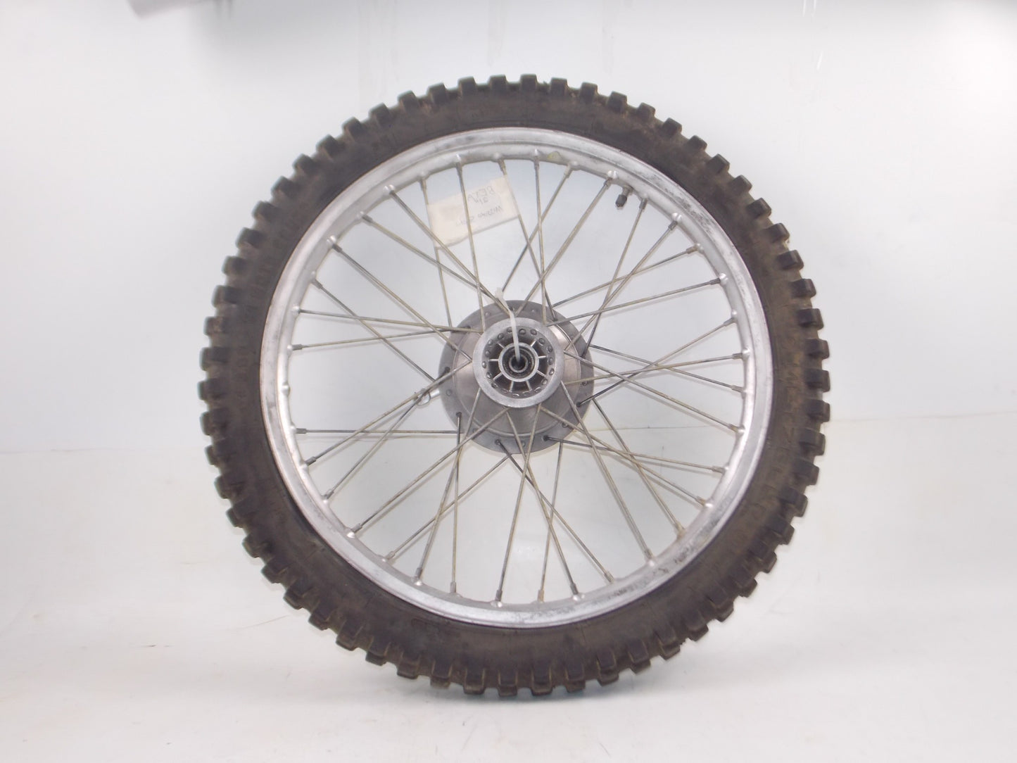 21" FRONT WHEEL TIRE RIM HUB SPOKES BRAKE PLATE BETA CAGIVA APRILIA GILERA TM - MotoRaider