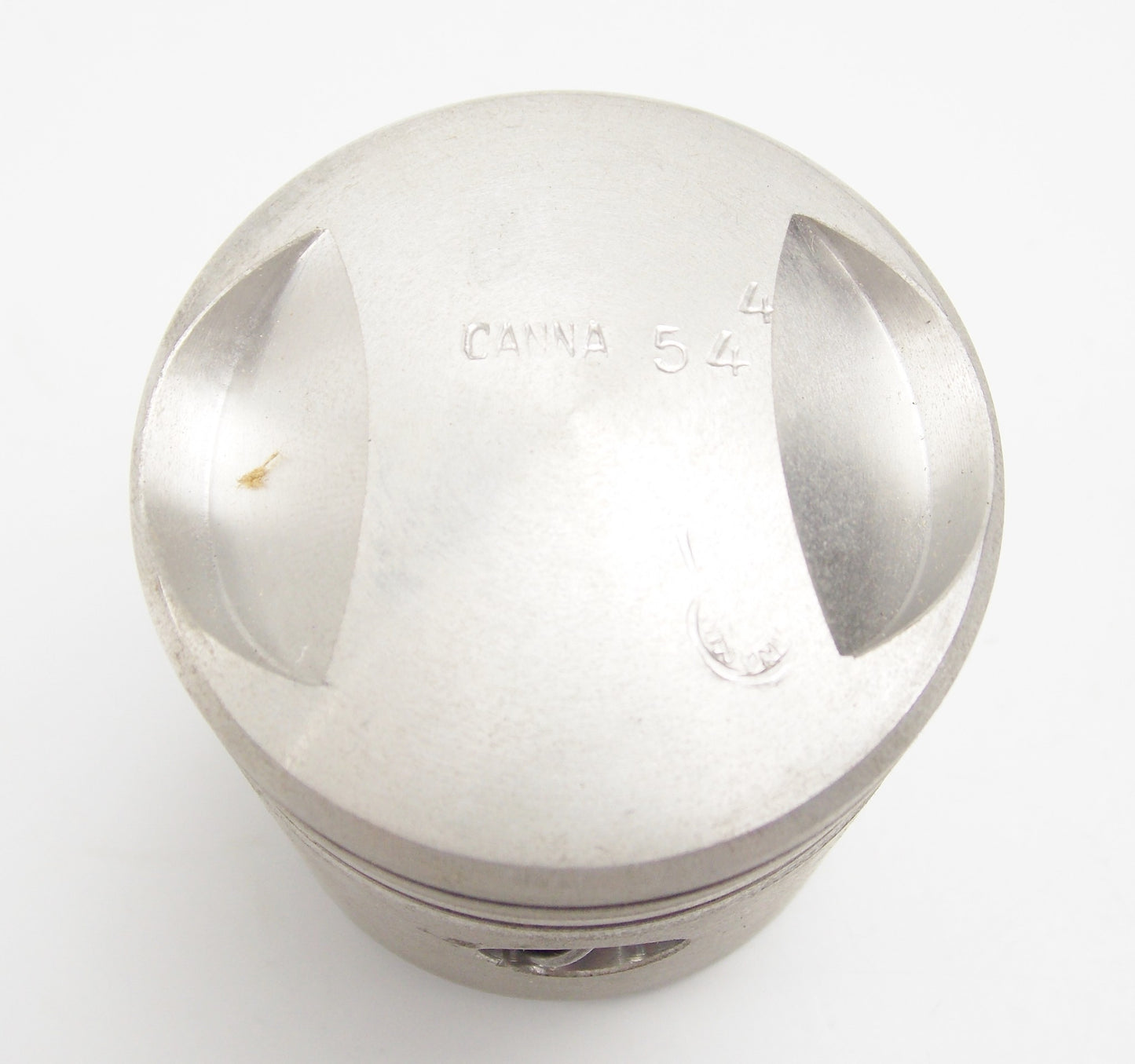 NOS DINAMIN PISTON+PIN+RINGS+CLIPS SET CPL 54.4 mm F.B. MONDIAL 125 cc 4-STROKE - MotoRaider