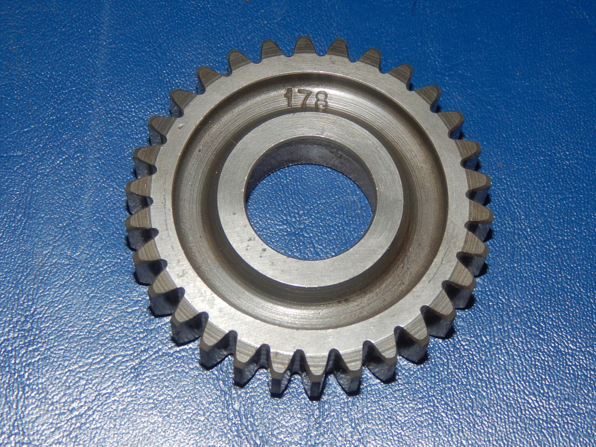1977-80 HUSQVARNA 390 ENGINE CRANKSHAFT DRIVE GEAR 178 30T HOLE D=22mm VINTAGE - MotoRaider