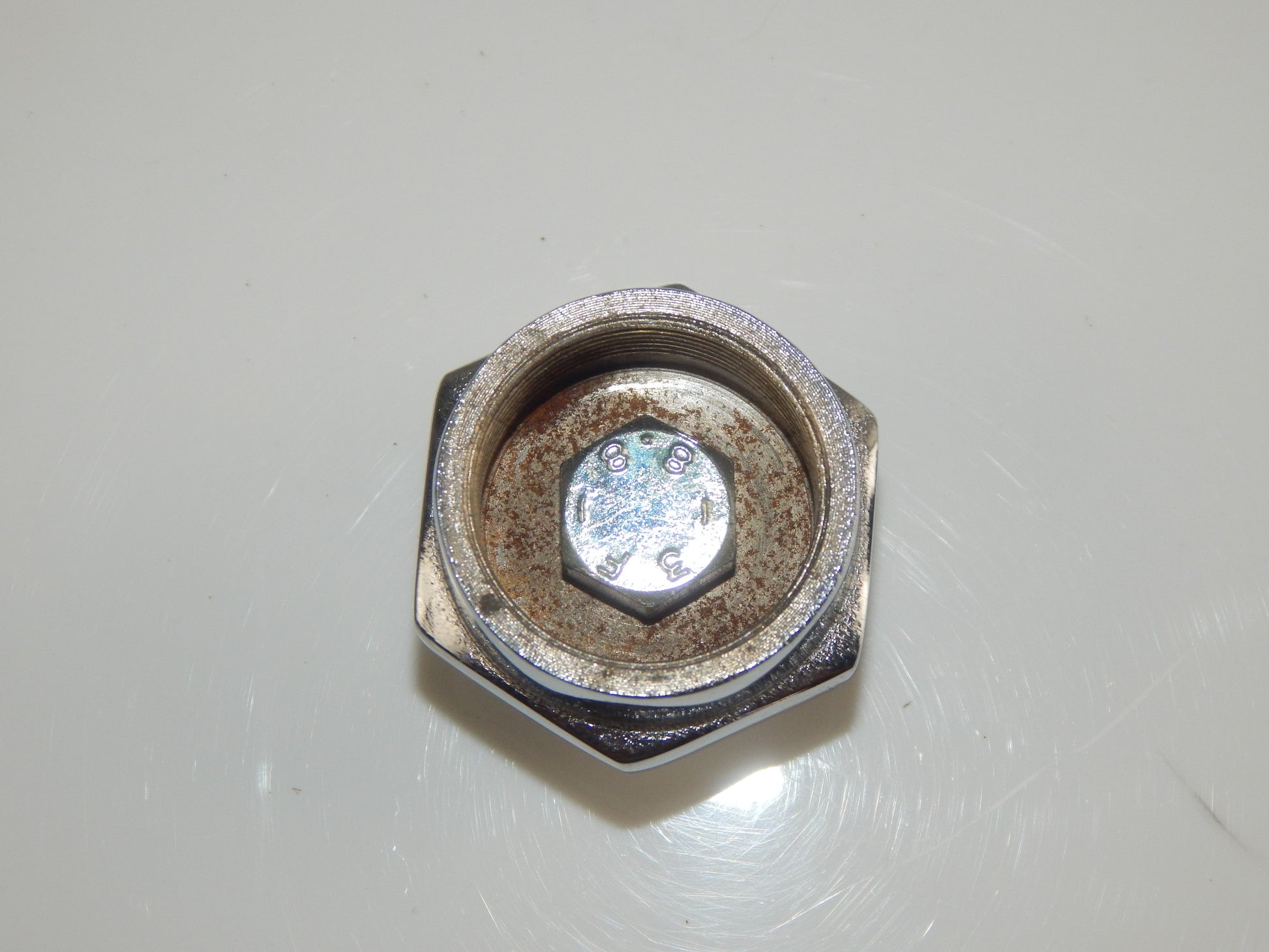 1968-71 PENTON KTM 100 125 SIX DAY BERKSHIRE CERIANI FORK STEERING STEM TOP NUT - MotoRaider
