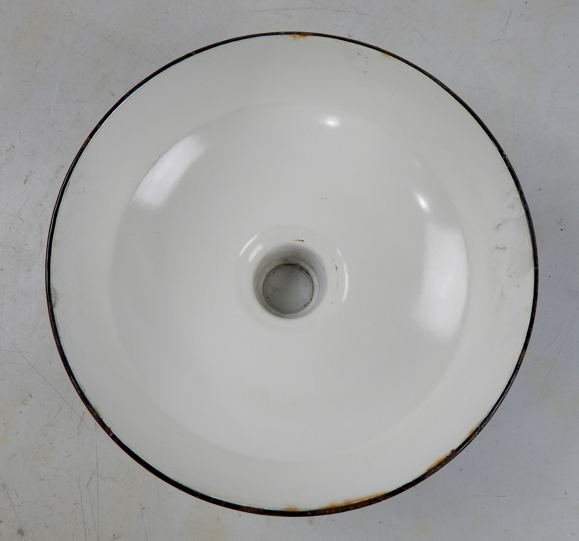 VINTAGE METAL SHOP LIGHT SHADES GREEN PORCELAIN ENAMEL D=14" GARAGE INDUSTRIAL M - MotoRaider
