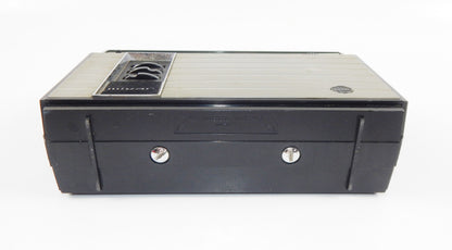 1970's MIVAR TRAFEM 11 TRANSISTOR 110-220 VOLT BATTERY 10,5x7x3" VINTAGE ITALY - MotoRaider