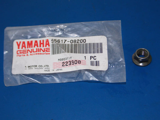 NOS YAMAHA 1994-2021 YZ125 YFB250 YFM350/400 CS340 SELF LOCKING NUT 95617-08200 - MotoRaider