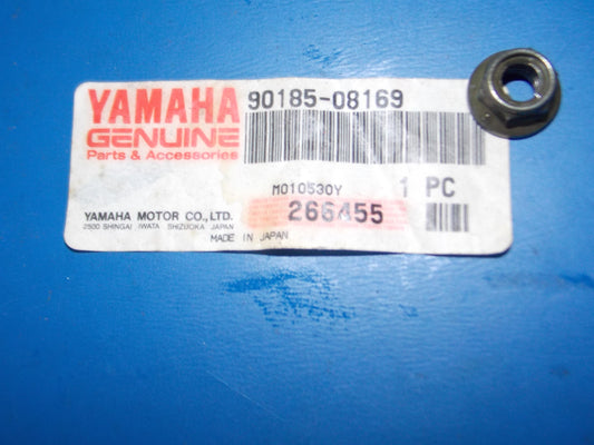 NOS YAMAHA 1994-2021 CS340 YFM80/350 YZF600 YFB250  SELF LOCKING NUT 90185-08169 - MotoRaider