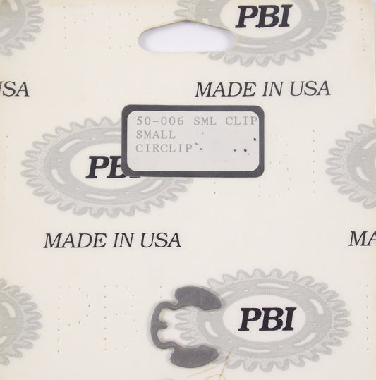 PBI COUNTER SHAFT SPROCKET SMALL CLIP 1 x 1 x 1 in. MOTORCYCLES 5304-62 | 50-006 - MotoRaider