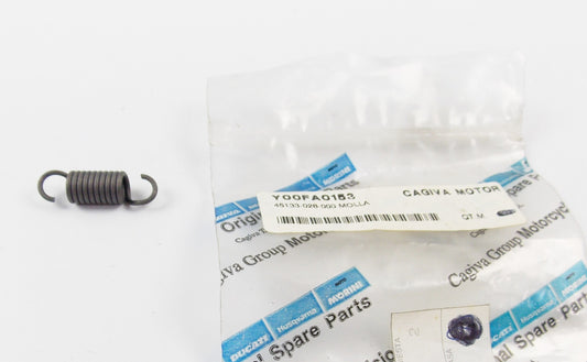 NOS OEM CAGIVA 1993-1994 CITY / PASSING REAR WHEEL BRAKE SHOE SPRING Y00FA0153 - MotoRaider
