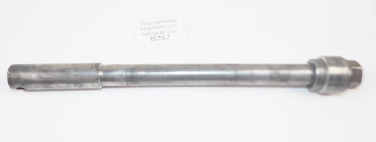 1970 ZUNDAPP LAVERDA LZ 125 175 FRONT WHEEL PIN BOLT AXLE - MotoRaider