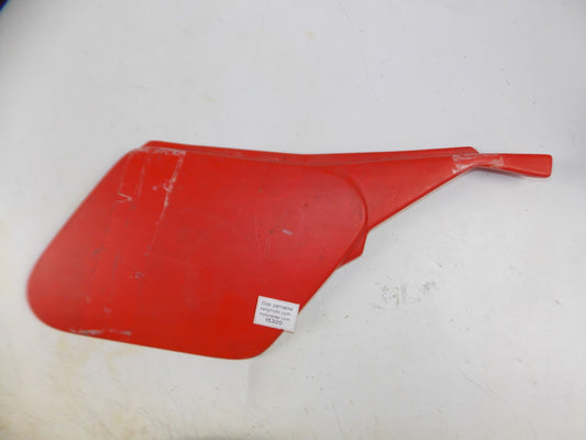 VINTAGE BETA 1983 CR 250 FRAME CHASSIS RH PLASTIC COVER RED PANEL MOTOCROSS - MotoRaider