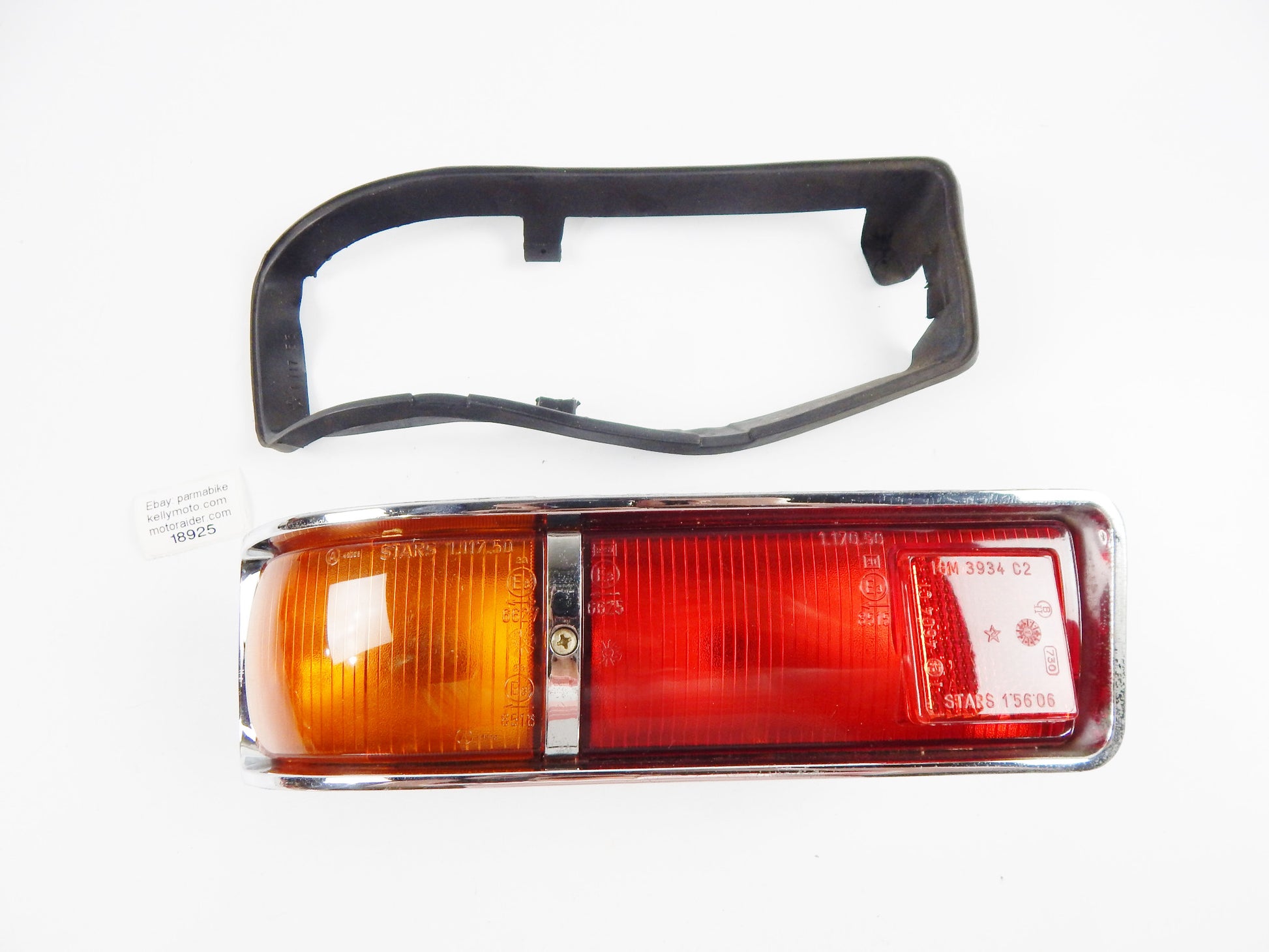 1970's AUTO BIANCHI A111 LEFT TAIL STOP BLINKER LIGHT STARS - MotoRaider