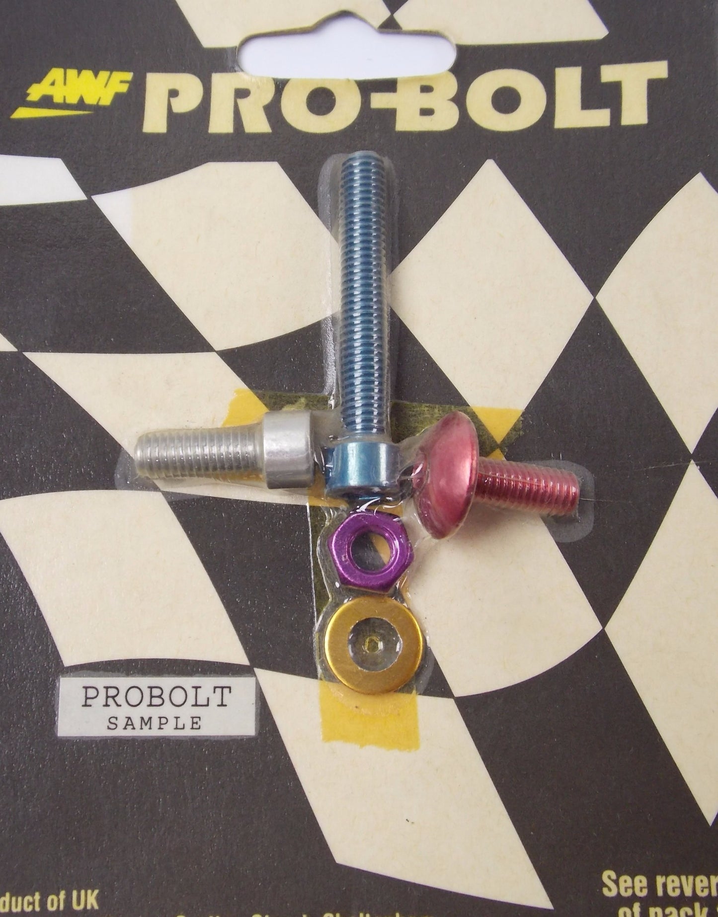 PRO-BOLT SCREWS SET 5mm x 2.5 x 1.84 6mm x 5 x 3.69  6mm x 10 X 7.38. - MotoRaider