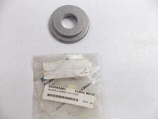 NOS OEM CAGIVA 1987-1988 FRECCIA 125 FRONT FORK ASSEMBLY CUP 800053553 - MotoRaider