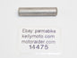 OEM LAVERDA ZUNDAPP PIN DOWEL LENGTH 38mm DIAMETER 8mm - MotoRaider