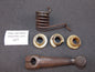 1973 KTM PENTON MC175 JACKPINER REAR WHEEL BRAKE PEDAL BUSHINGS SPRING ARM LEVER - MotoRaider
