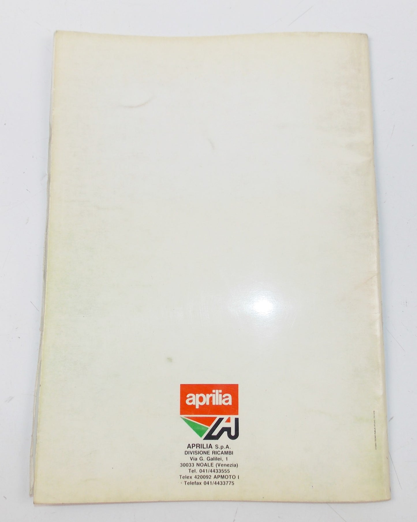 1992 APRILIA PEGASO 650 FRAME CHASSIS MOTOR SPARE PARTS CATALOG MANUAL BOOK 259 - MotoRaider