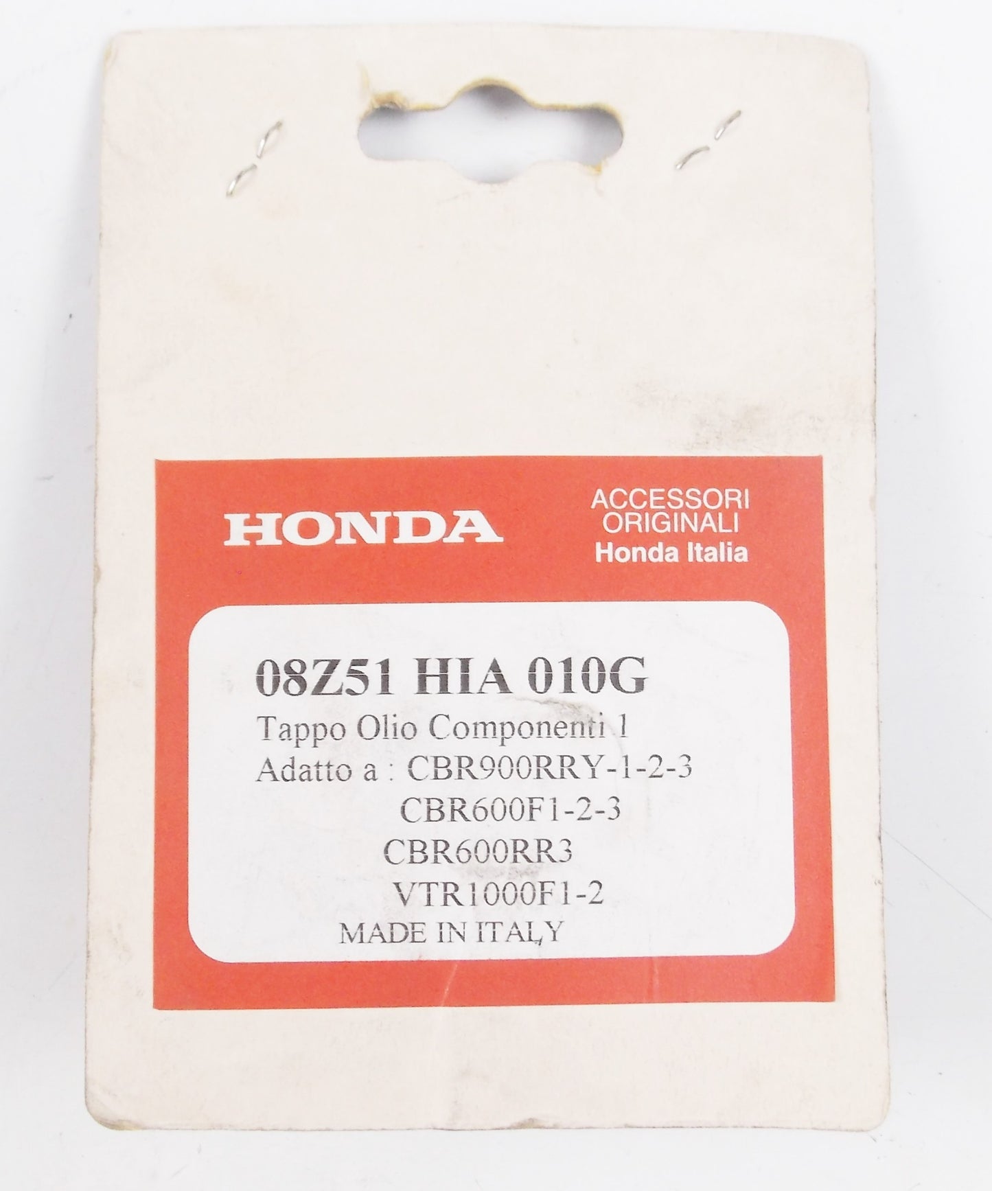 OEM HONDA CBR900RRY1/2/3 CBR600F1/2/3 CBR600RR3 VTR1000F1 OIL CAP 08Z51-HIA-010G - MotoRaider