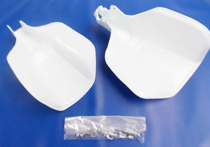 OEM LAVERDA OR 50 ATLAS RH LH HAND GUARD PROTECTOR WHITE 61958843 61 958 843 - MotoRaider