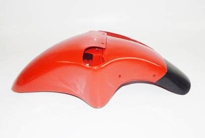 OEM DUCATI CAGIVA ALAZURRA 1985-87 FRONT RED MUDGUARD FIBERGLASS FENDER VINTAGE - MotoRaider