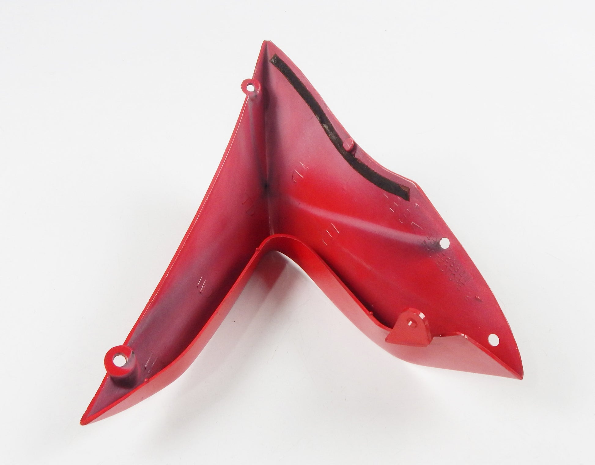 OEM YAMAHA 1992-1998 XJ600 RED LEFT FAIRING PROTECTOR 4BR-2834W - MotoRaider