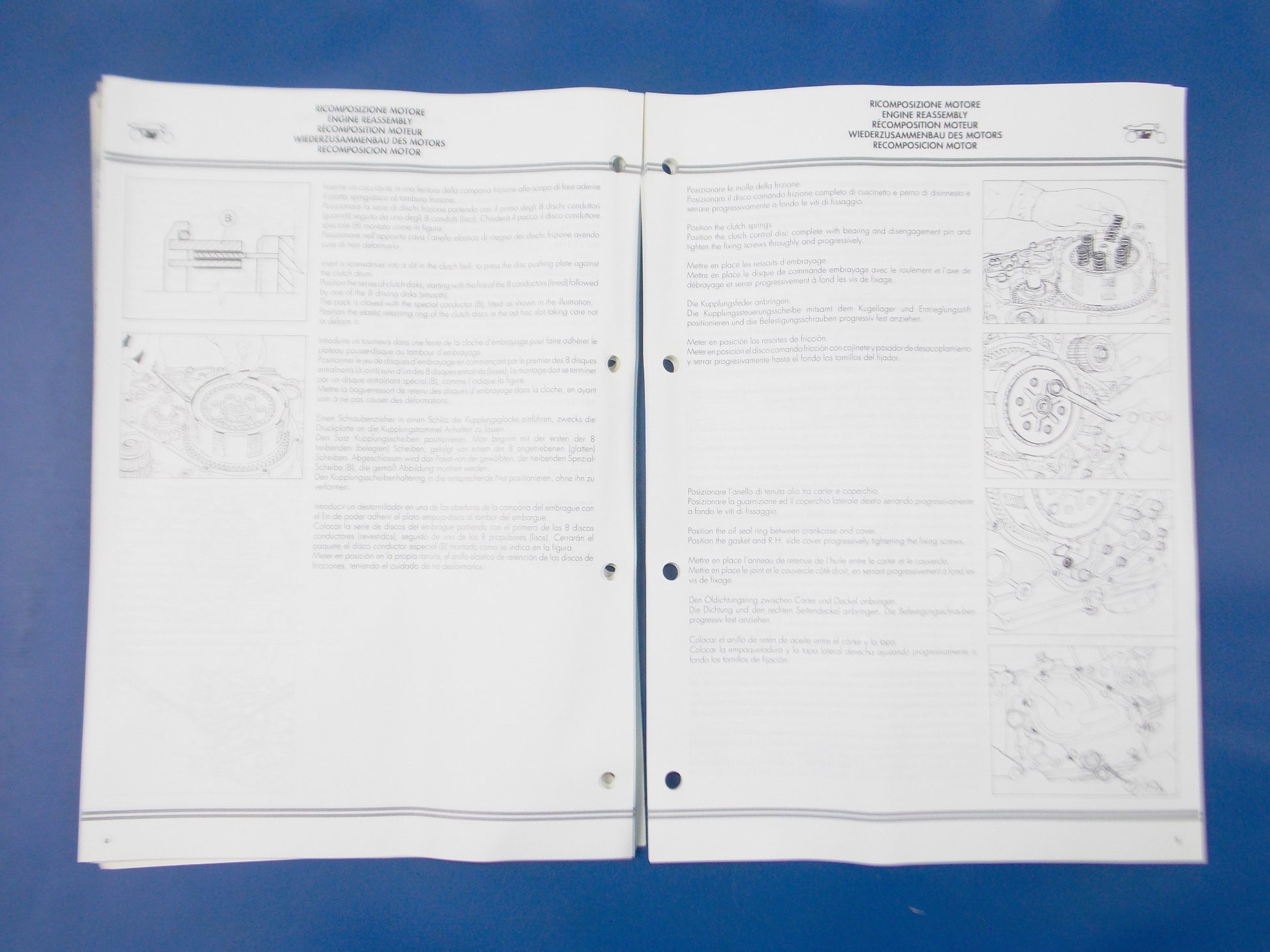 DUCATI DEALER 1994 400 600 SUPERSPORT VARIANT ADDITION WORKSHOP REPAIR MANUAL - MotoRaider