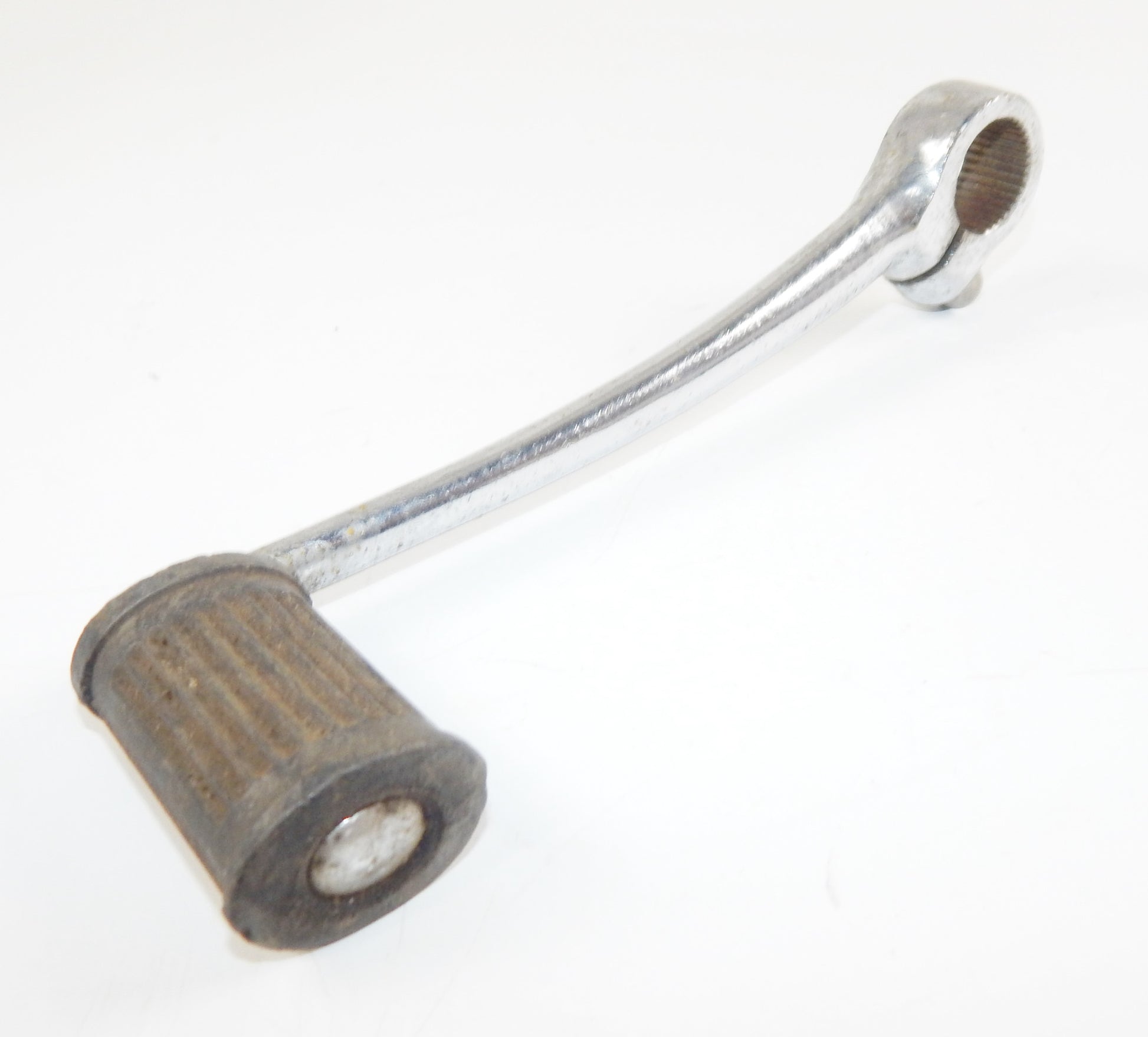 VINTAGE MOTORCYCLE GEAR SHIFTER LEVER PEDAL L=150mm SPLINE D=19mm SUZUKI YAMAHA - MotoRaider
