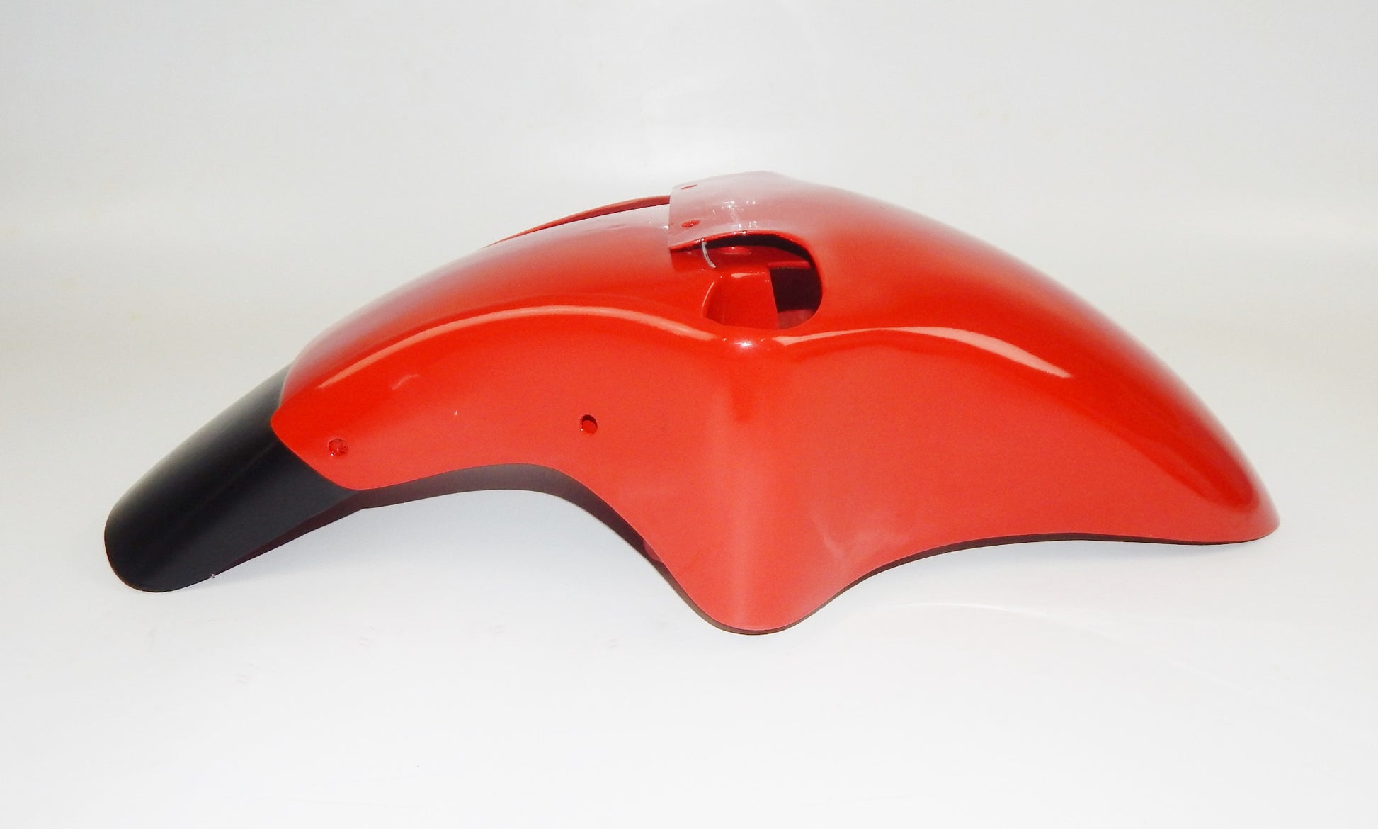 OEM DUCATI CAGIVA ALAZURRA 1985-87 FRONT RED MUDGUARD FIBERGLASS FENDER VINTAGE - MotoRaider