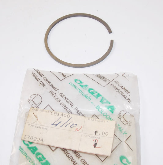 NOS OEM CAGIVA MORINI 1987 350 KANGURO PISTON RING OVERSIZE ROS 170224 - MotoRaider