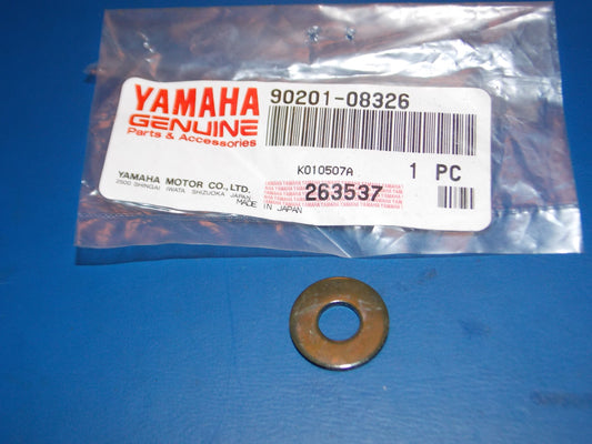 NOS YAMAHA 1974-2011 GP246 SM292 YTM200 YFM200 XC180/125 WASHER 90201-08326 - MotoRaider