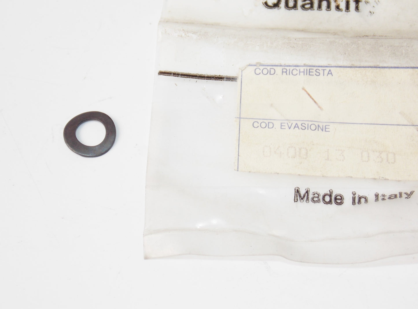 NOS OEM DUCATI 1978-1980 350 GTV 1976-1979 860 GTS BENT SPRING WASHER 040013030 - MotoRaider