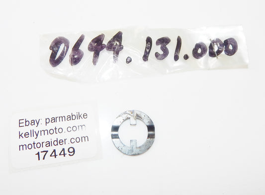 OEM SACHS 1976 EDITION 7 240 250 KICKSTAR LEVER NOTCHED LOCK PLATE 0644-131-000 - MotoRaider