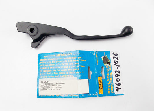 NOS EMGO BRAKE DISC LEVER KAWASAKI KZ1000 | ZX550 3054701 | OE # 46092-1026 - MotoRaider