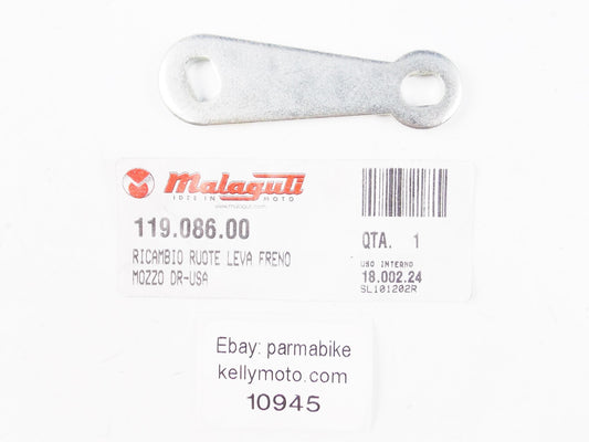 OEM MALAGUTI 1999 GRIZZLY 12 2008-2009 GRIZZLY 12" CE BRAKE HUB LEVER 119.086.00 - MotoRaider