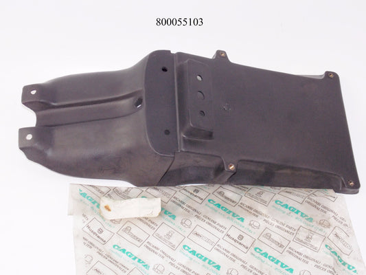 NOS OEM CAGIVA 1988-1993 BLUE 125 ROADSTER 521 LICENSE PLATE HOLDER 800055103 - MotoRaider