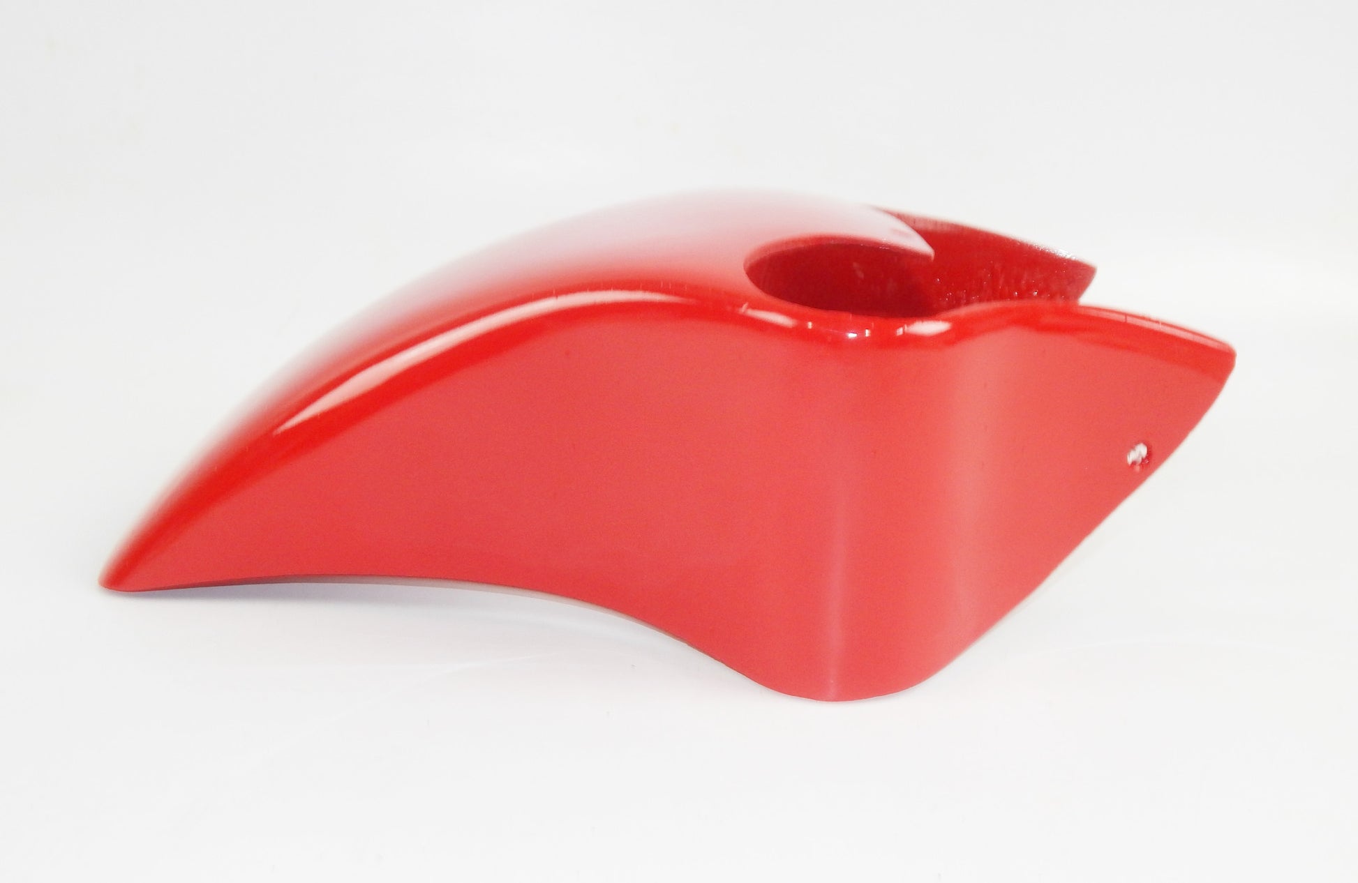 OEM DUCATI CAGIVA FRONT RED MUDGUARD FIBERGLASS FENDER 037767200 | 037767250 - MotoRaider