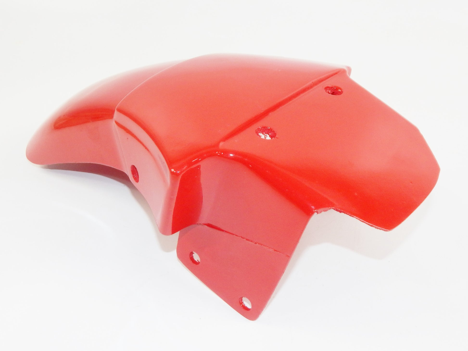OEM DUCATI CAGIVA FRONT RED MUDGUARD FIBERGLASS FENDER 037767200 | 037767250 - MotoRaider