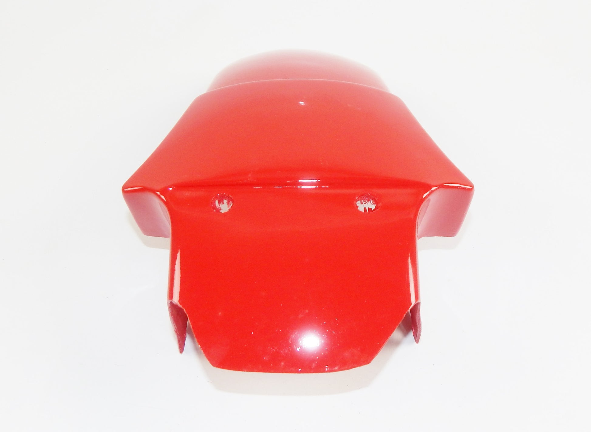 OEM DUCATI CAGIVA FRONT RED MUDGUARD FIBERGLASS FENDER 037767200 | 037767250 - MotoRaider