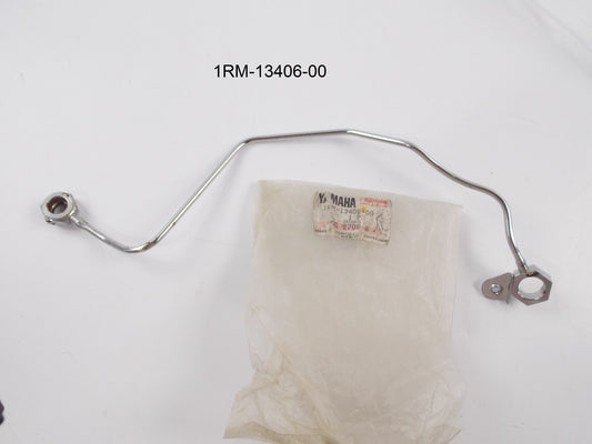 NOS 1986-1999 YAMAHA OIL PIPE COMP 2 XV750/1100  1RM-13406-00 - MotoRaider
