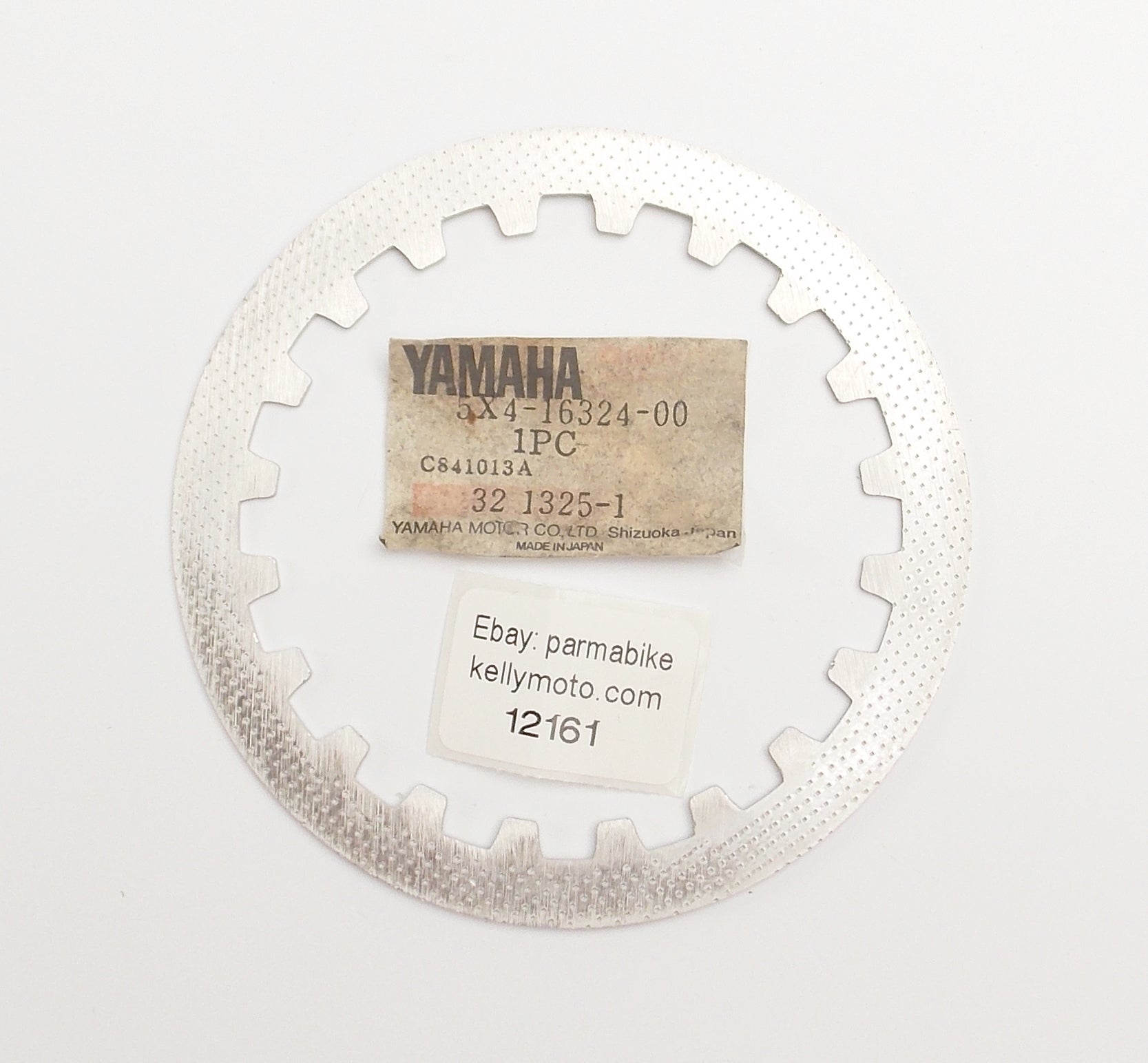 OEM YAMAHA 1974-1976 DT125A / 175A PLATE CLUTCH 1 5X4-16324-00 | 5X41632400 - MotoRaider