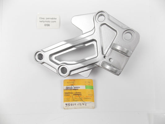 NOS OEM 1985-87 KAWASAKI NINJA ZX600 FRONT RIGHT STEP HOLDER STAY 35011-1245 - MotoRaider