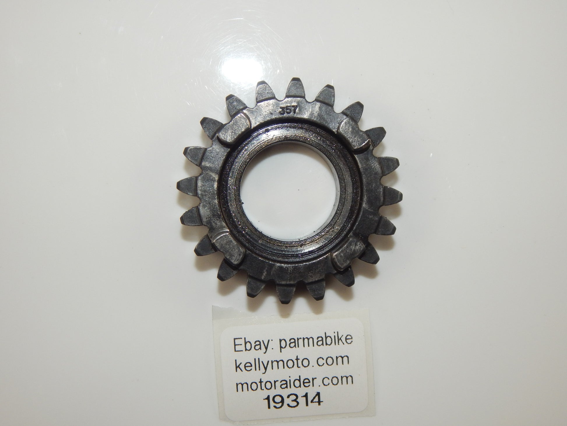 HUSQVARNA '85 XC125/250/500 CR500 WRX250/400 TRANSMISSION GEAR 357 20T 161235701 - MotoRaider