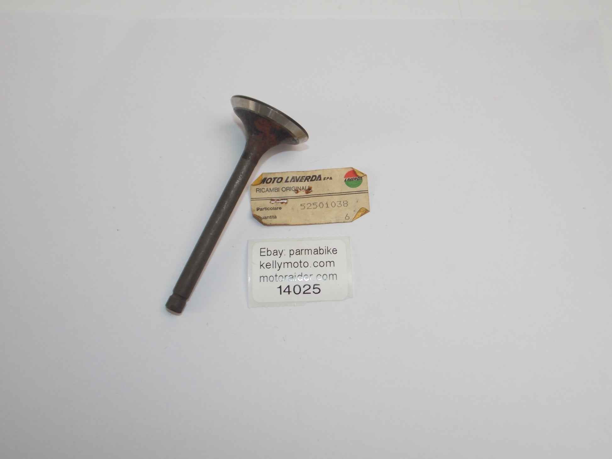 OEM LAVERDA 1000 1200 MOTOR ENGINE VALVE EXHAUST 34mm 52501038 | 52 501 038 - MotoRaider