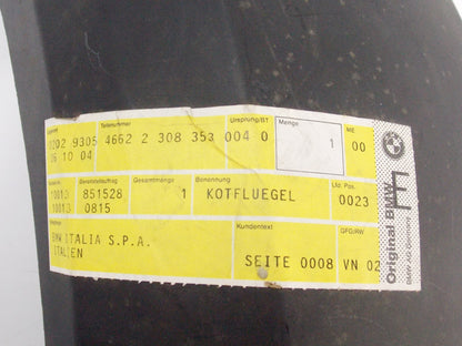 NOS OEM BMW 1989-93 K 1 1993-96 K 1100 RS REAR WHEEL COVER FENDER 46622308353 - MotoRaider