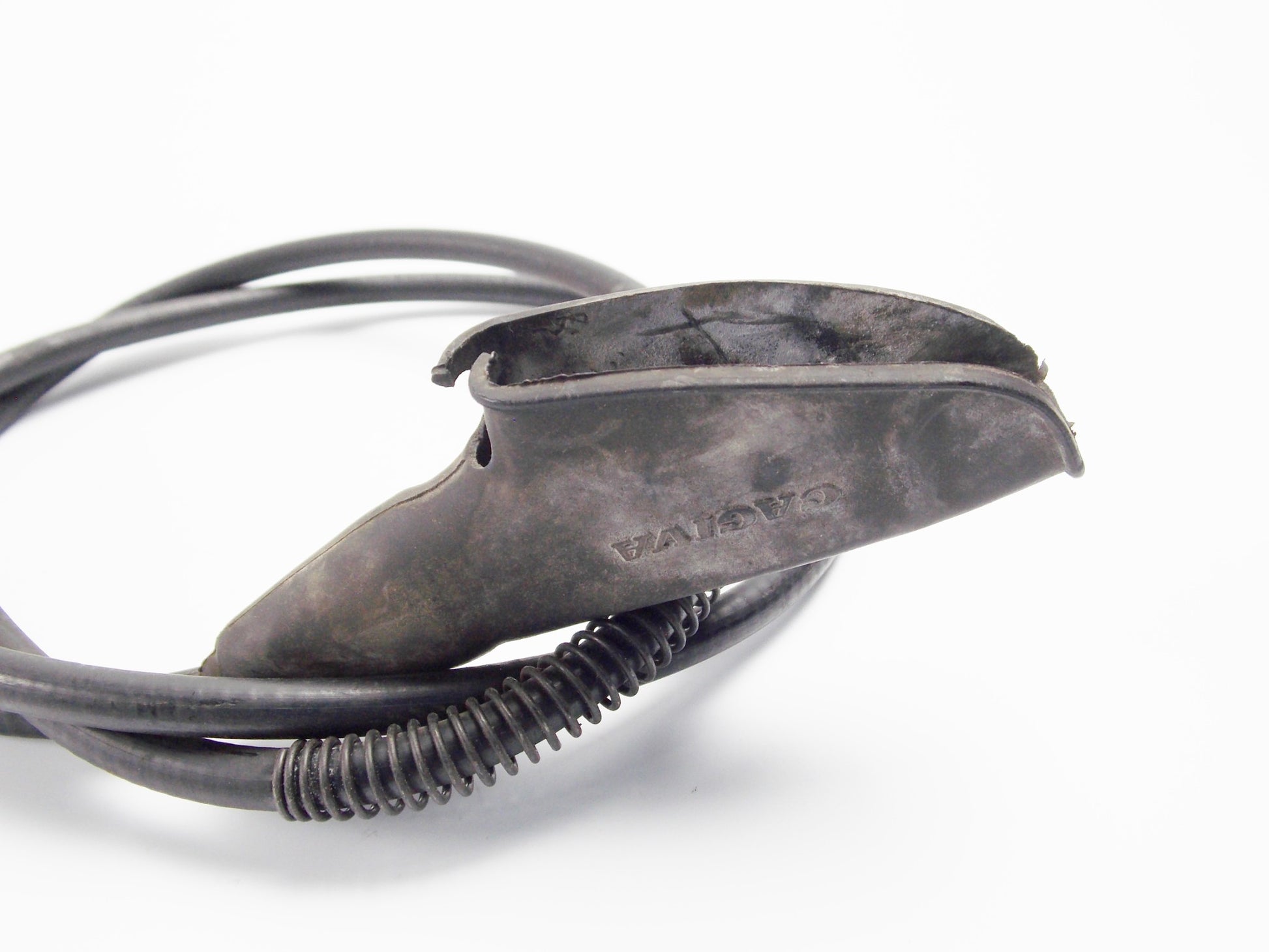 1986 CAGIVA 125 ELEFANTRE CLUTCH CABLE + PERCH COVER ELEFANT-3 - MotoRaider