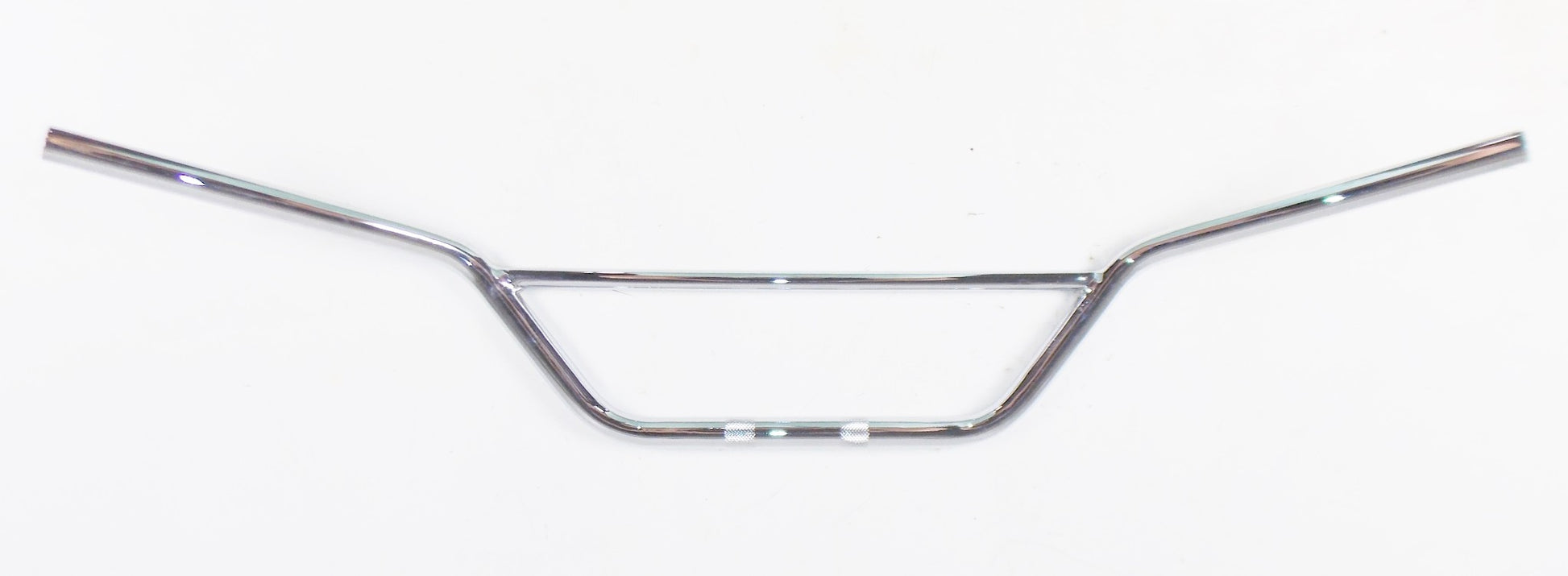 VINTAGE 7/8" 22mm CHROME HANDELBAR W=33" PB=4" R=5" TOMMASELLI STYL CROSS ENDURO - MotoRaider
